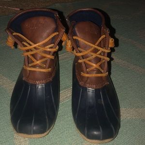 Girls sperry duck boots